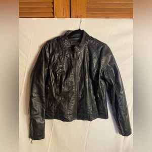 JOUJOU Faux Leather Jacket